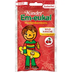 Kinder Em-eukal Wildkirsche ohne Zucker Hustenbonbons