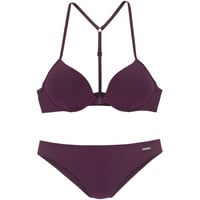 bruno banani Push-Up-Bikini Damen bordeaux Gr.38 Cup C