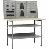 vidaXL, Werkbank + Arbeitsbock, Amaris (60 cm, 120 cm)
