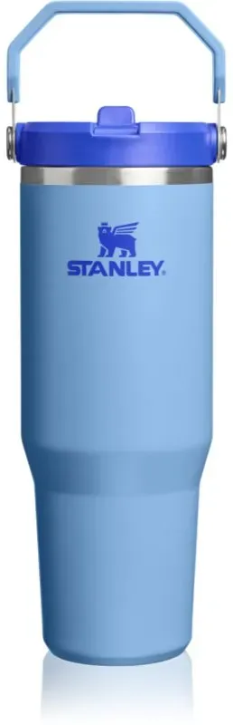 Stanley IceFlowTM Flip Straw 2.0 Tumbler rostfreie Thermosflasche Blue Sky 1 St.