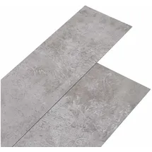 vidaXL Selbstklebende PVC-Bodenplanken 30,5 x 61 cm 28 pcs Pvc Erdgrau