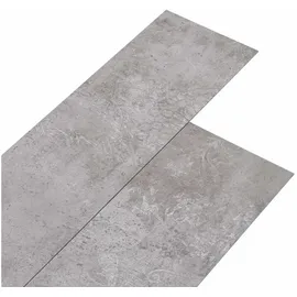 vidaXL Selbstklebende PVC-Bodenplanken 30,5 x 61 cm 28 pcs Pvc Erdgrau