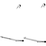 EcoFlow Halterung - Gitterbalkon - Silber