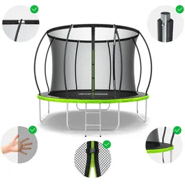 Zipro Jump Pro Premium 312 cm Schwarz/Grün