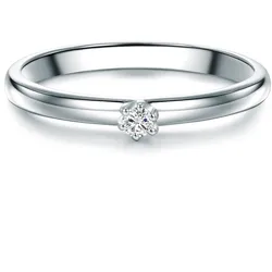 Trilani Diamant-Ring aus Sterling Silber in mit Diamant 58 Damen 