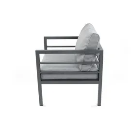 Green Spirit Gartensessel, Grau, Kunststoff, 67x87x71.5 cm, Loungemöbel, Lounge-Sessel