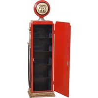 moebel-direkt-online CD-Regal 1-tlg. 4 Böden rot