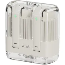 WIWU Bluetooth Ohrhörer T21 TWS - In-Ear-Kopfhörer Transparent Stylisch Weiß