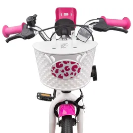 vidaXL Kinderfahrrad Mit Stützrädern 16 Zoll rosa