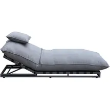 clemento Bona Promotion Loungeliege 196 x 97 x 45 cm Anthrazit