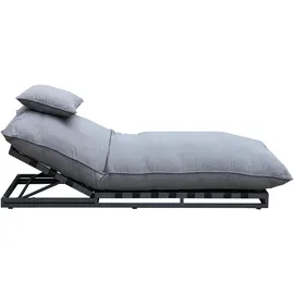 clemento Bona Promotion Loungeliege 196 x 97 x 45 cm Anthrazit