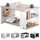 CASARIA Santa Cruz Beige/Eiche 90 x 60 x 50 cm