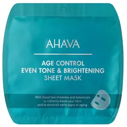 AHAVA Age Control Even Tone & Brightening Sheet Mask
