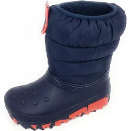 Crocs Classic Neo Puff Boot Blau 29