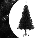vidaXL Künstlicher Weihnachtsbaum Schwarz 150 cm