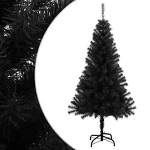 vidaXL Künstlicher Weihnachtsbaum Schwarz 150 cm