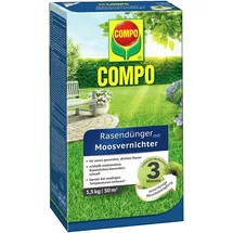 Compo Rasendünger mit Moosvernichter 1,5 kg
