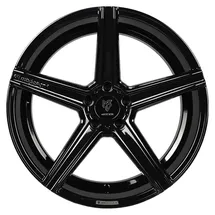 Mbdesign KV1 9,5 x 19 5 x 112 ET45 Schwarz Glänzend