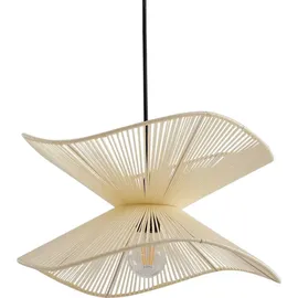 LINDBY Valdorin 1 flammig Modern beige Textil