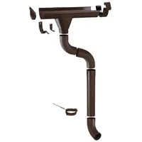 Zambelli Dachrinne Komplettset RG 280 6m Kupferbraun