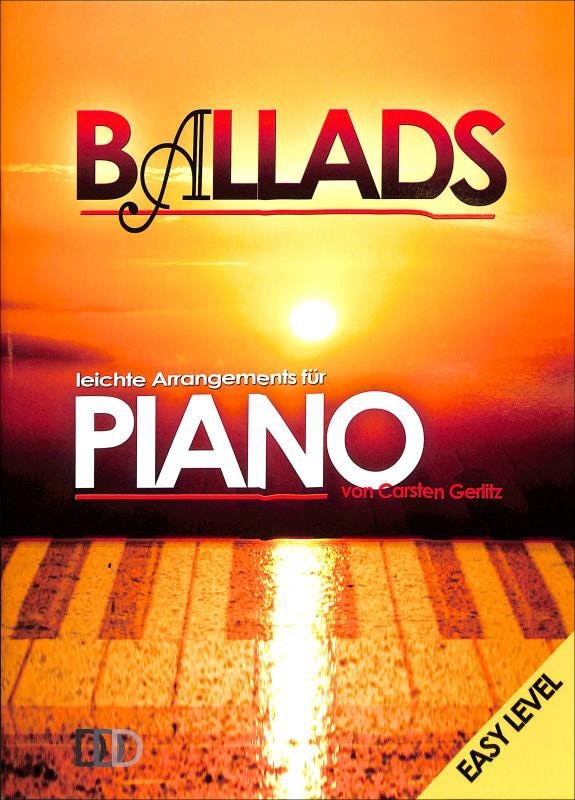 Ballads Leichte Arrangements für Piano