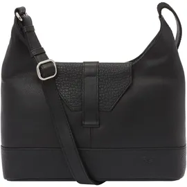 Voi Jeans Voi Boston Olga Umhängetasche Leder 30.5 cm schwarz