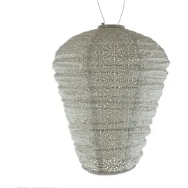 lumiz Lampion Kunststoff Ø 34 cm Solar schwarz