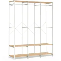 Songmics Garderobenständer RGR005W67 naturbeige