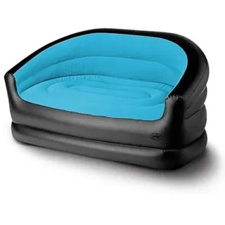 Camp 4 Luftsofa Relax Double Schwarz/Eisblau