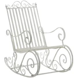 CLP Schaukelsessel Smilla Landhausstil 56 x 94 x 90 cm Antik Weiß