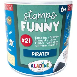 Aladine Kinder Stempel Funny Piraten Stempel