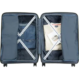 Travelite Air Base 4-Rollen 77 cm / 105 l eisblau