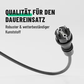 greate. Schuko-Stecker 3 St. Schwarz