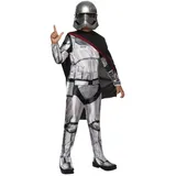 Rubine - Karnevalskostüm Captain Phasma Deluxe Star Wars Film für Kind, S (3-4 Jahre)