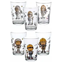 Kinderbecher Berufe Jungen mit Gravur 3er Set