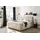 Riess-Ambiente Boxspringbett TOULOUSE 140x200cm beige inkl. Matratze und Topper mit Bettkasten