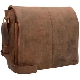 GREENLAND Nature Montenegro Messenger Leder 35 cm natur