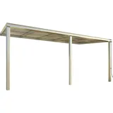 BECKMANN Terrassendach Exklusiv 508 x 271 cm grau