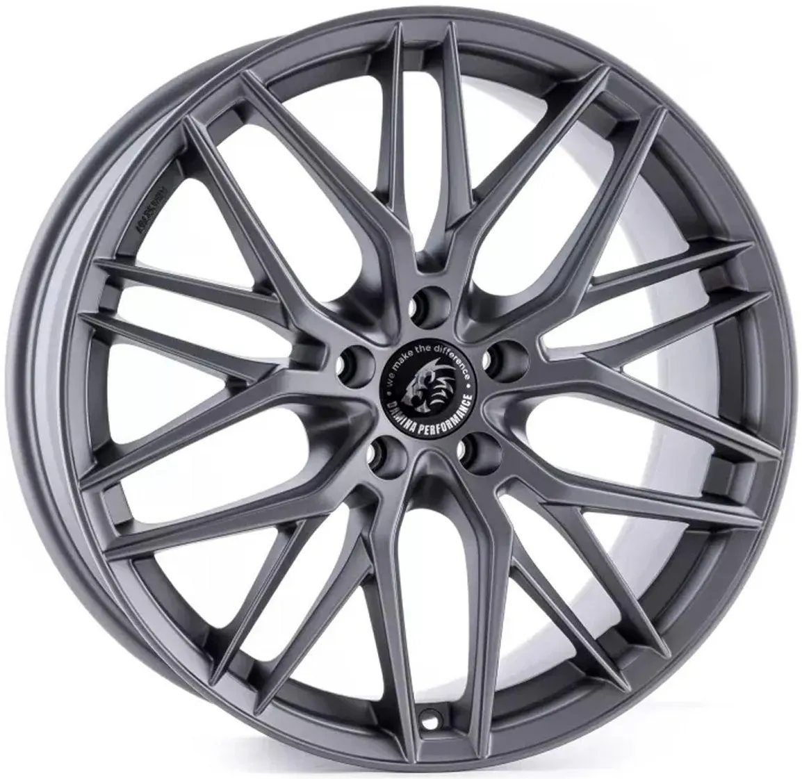 DAMINA PERFORMANCE DM08 matt grey painted 8.0Jx18 5x120 ET45