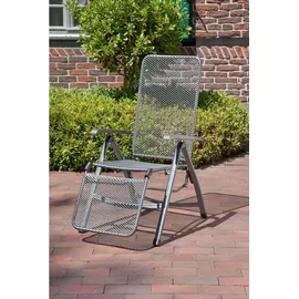 Greemotion Toulouse Gartenstuhl 5-fach verstellbar 1 x 70 x 106 cm eisengrau