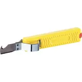 Jokari Kabelmesser 28H Standard (Hakenklinge, zum Abisolieren von Rundkabeln 8-28 mm, einstellbare Schnitttiefe, langlebig) 460277