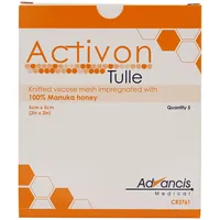 ACTIVON Tulle Honig Wundauflage 5 x 5 cm 5 St.