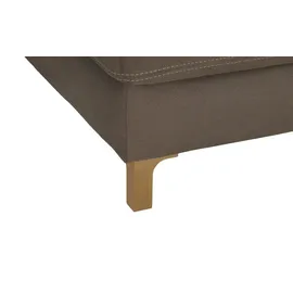 Sofa.de Eckcouch Mikrofaser 3-Sitzer Grau
