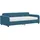 vidaXL Tagesbett mit Matratze 90 x 200 cm blau