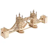 ROBOTIME Rolife 3D-Holz-Puzzle Tower Bridge with Lights'