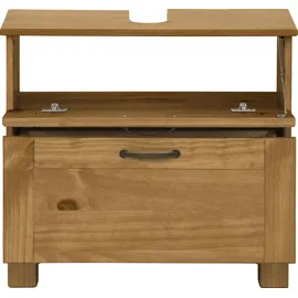 Home Affaire Waschbeckenunterschrank Rodby 60 x 55 x 30 cm Braun