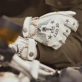 By City Second Skin Tattoo Ii Handschuhe - White - XL