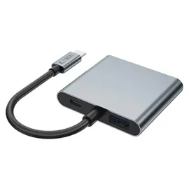 TECH-PROTECT USB-C + USB2.0 + 2 x HDMI 4K 60HZ Adapter 5,8 cm Grau
