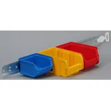 Allit Metallschiene für Sichtbox Gr. 1-3, L592mm,vzk.