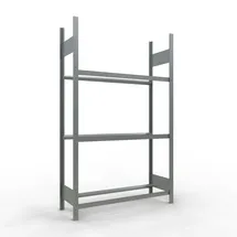 Schulte Reifenregal Stahl 200 x 120 x 40 cm silber für 12 Reifen